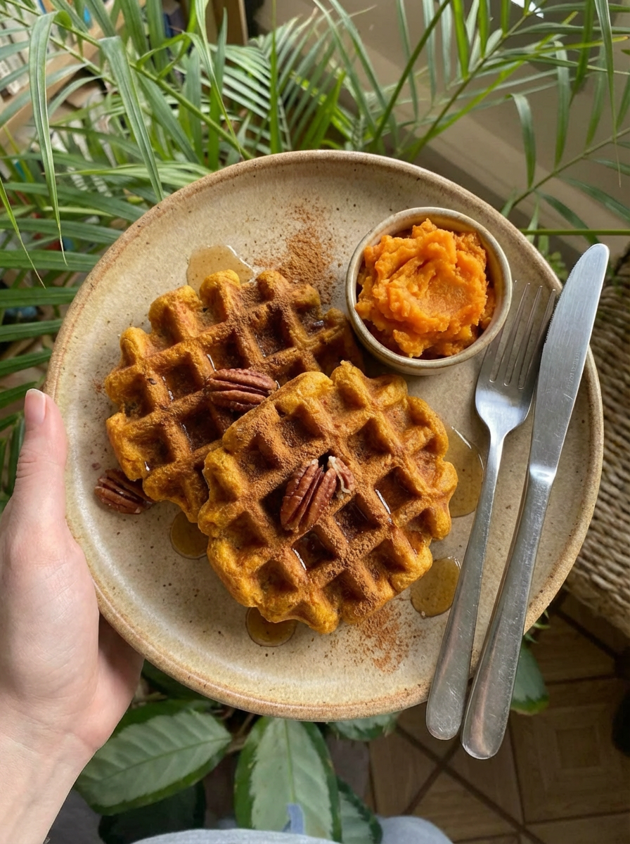 Sweet Potato Waffles